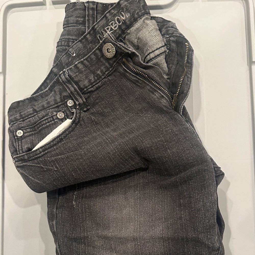 Carbon Dark Gray Slim Men's Jeans